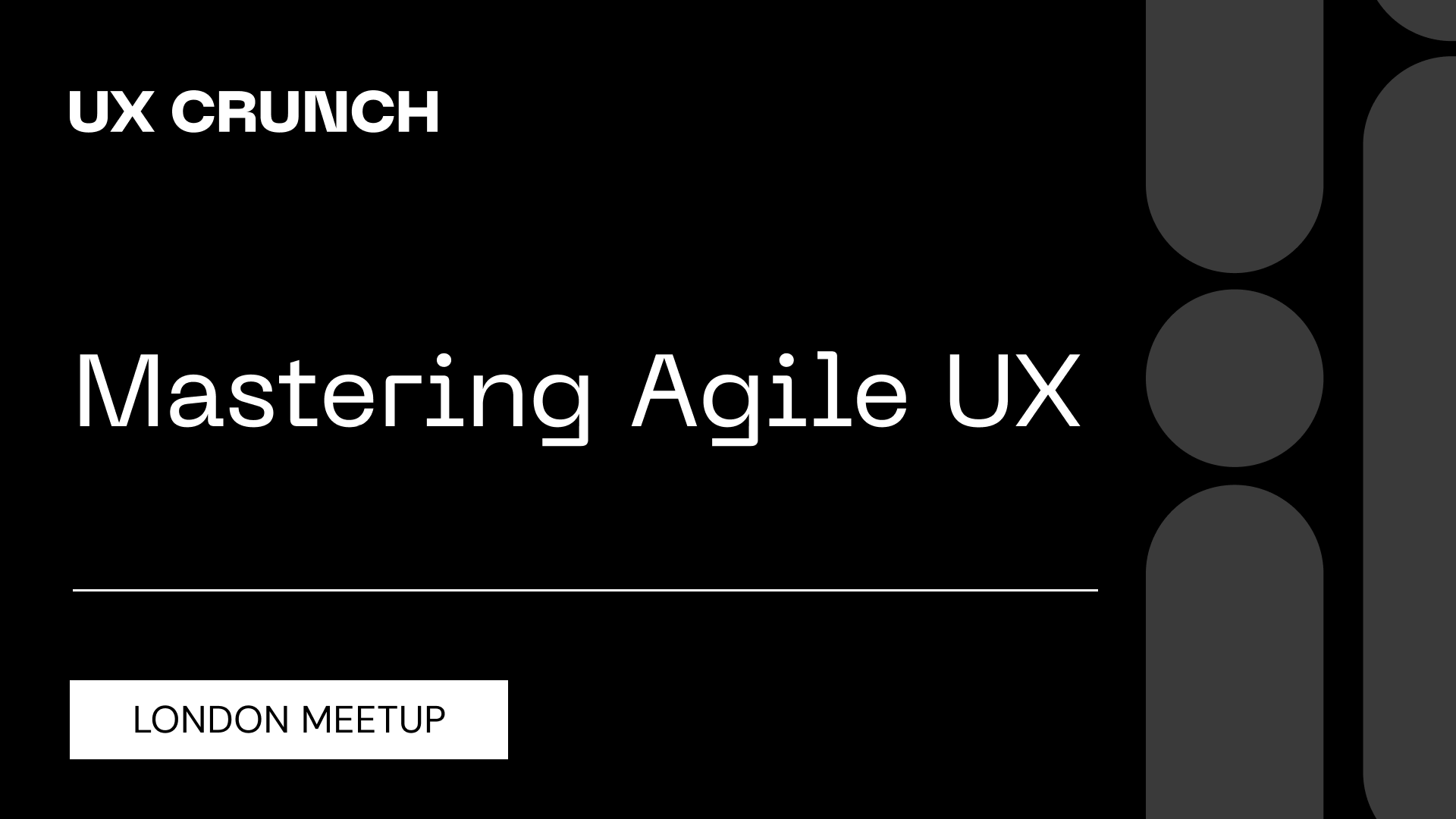 Mastering Agile UX