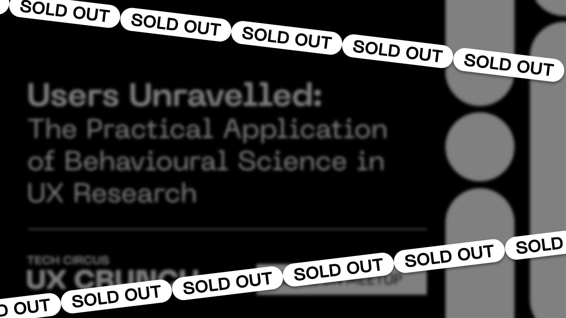 Users Unravelled: The Practical Application of Behavioural Science in UX Research