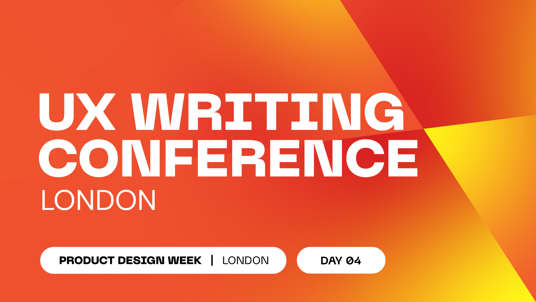 UX Writing Conference London